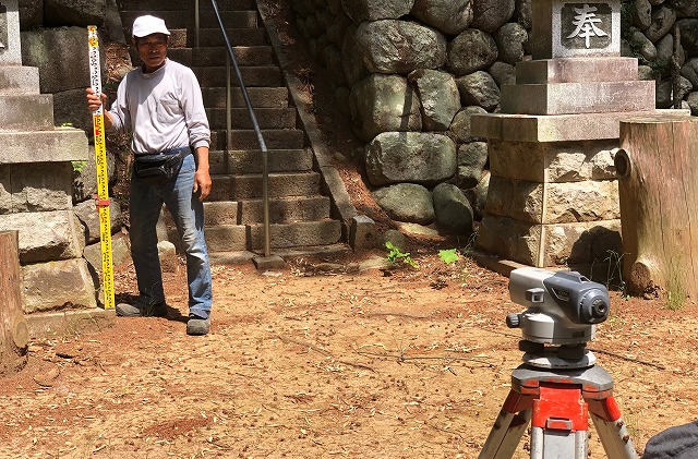 菅原神社の標高が555m